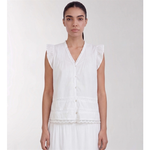 Levete Room LR-ROSY 2 Top, Hvid